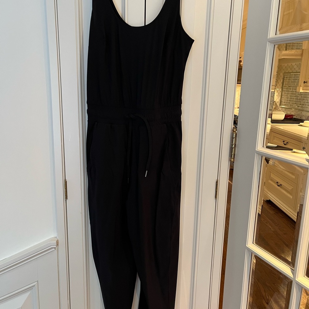 Sweaty Betty Black Sleeveless Jumpsuit